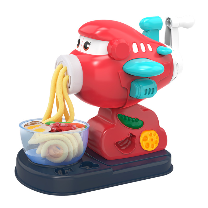 Color clay noodle machine toy set children's diy Plasticine non-toxic clay food grade light clay color clay mold