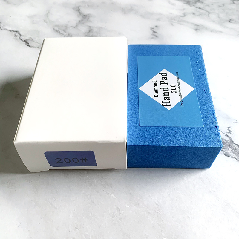 Factory direct supply electroplated pure diamond hand wipe tile trimming polishing sponge Emery hand wipe