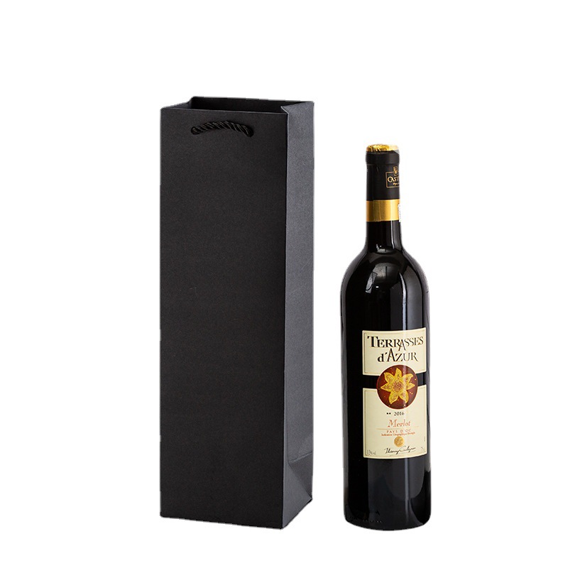 thickened-kraft-paper-wine-bags-single-double-bottle-port-wine-gift-handbags-handheld-paper-bags