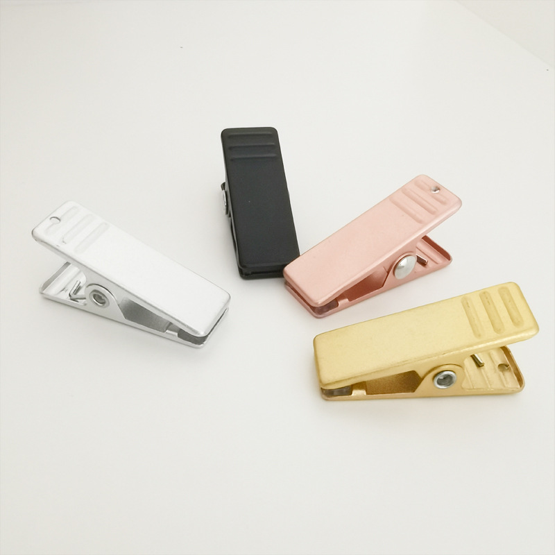 Multi-functional small size clip windproof space aluminum alloy storage and finishing fixed drying metal clothes clip household seamless