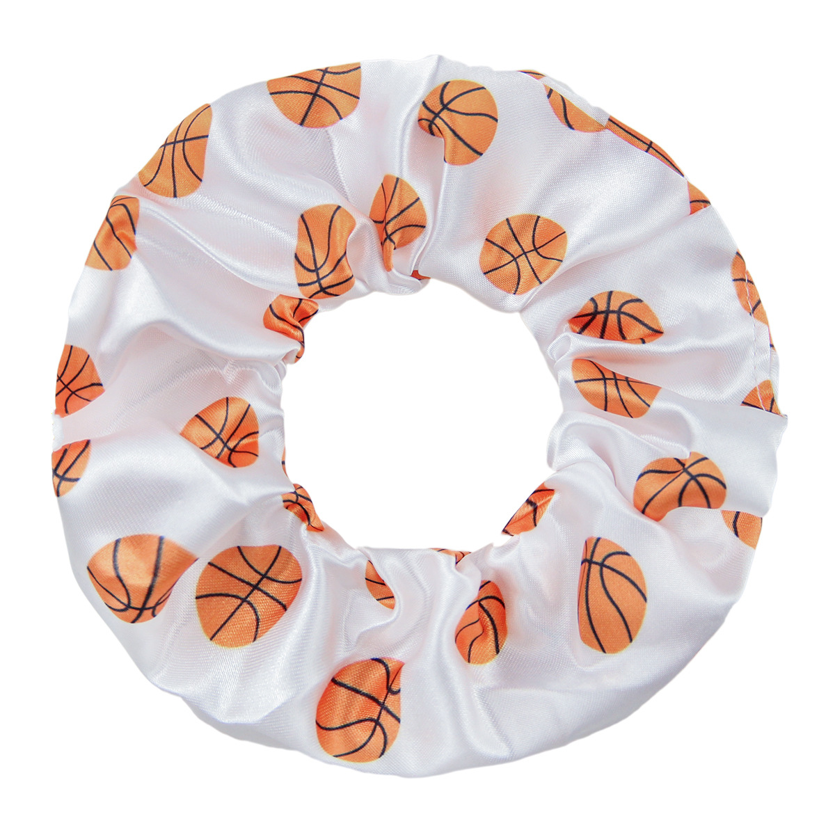 Cross border printing volleyball tennis basketball football softball hockey rugby large intestine 24 hair ring wholesale
