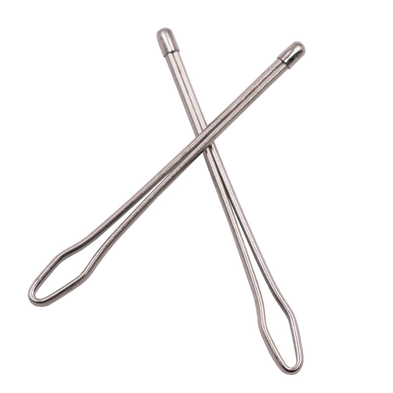 Wholesale elastic clip belt threader sewing DIY tool belt introducer wear elastic band clip pants belt needle introducer