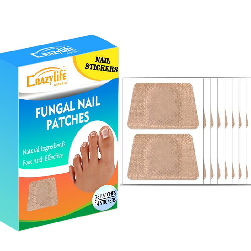 Crazylife cross-border nail care patch inlay nail groove embedded meat orthopedic patch soft nail gray nail repair patch