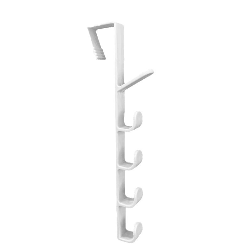 Cabinet door wardrobe door dormitory door rear hook Wall punch-free storage clothes hook upper and lower bunk clothes rack artifact