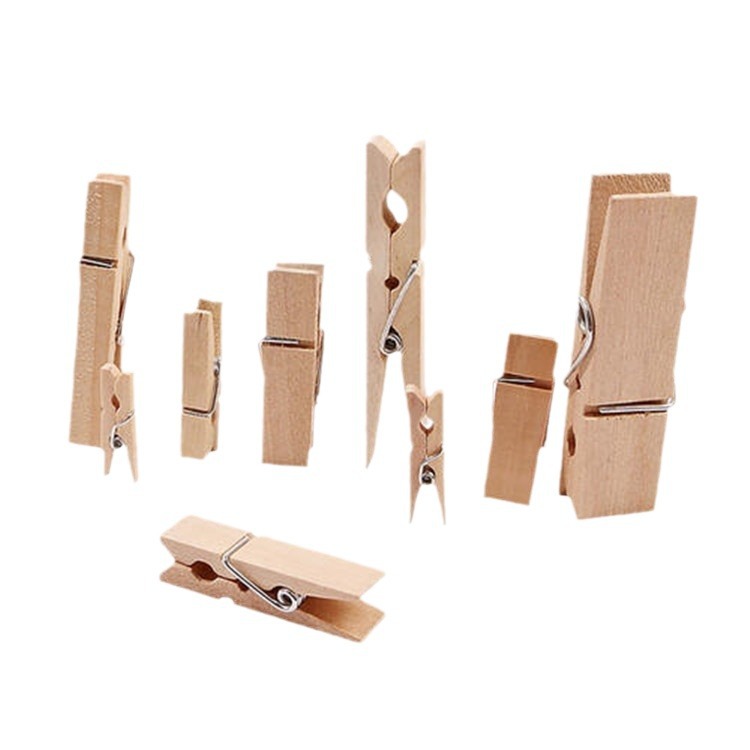 Supply wholesale wood products craft home decoration festival photo material decoration birthday gift flower shop card clip