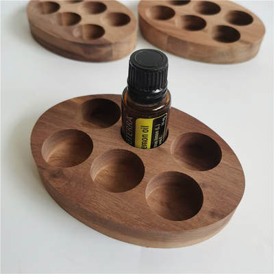 Customized essential oil Display rack storage box 6 15m Dotteri essential oil finishing table walnut essential oil box in stock