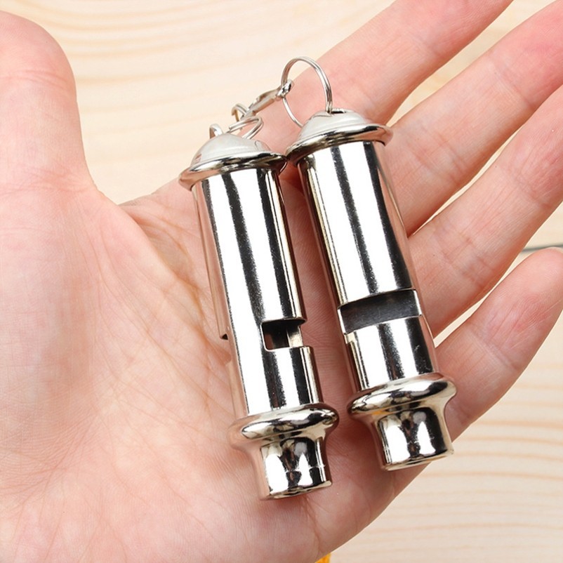 Metal whistle high frequency training life-saving whistle police team outdoor pet referee whistle non-nuclear professional whistle wholesale
