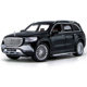 1:24 Da Ben GLS600 simulation alloy model Huili with sound and light car exquisite ornaments boy gift cross-border