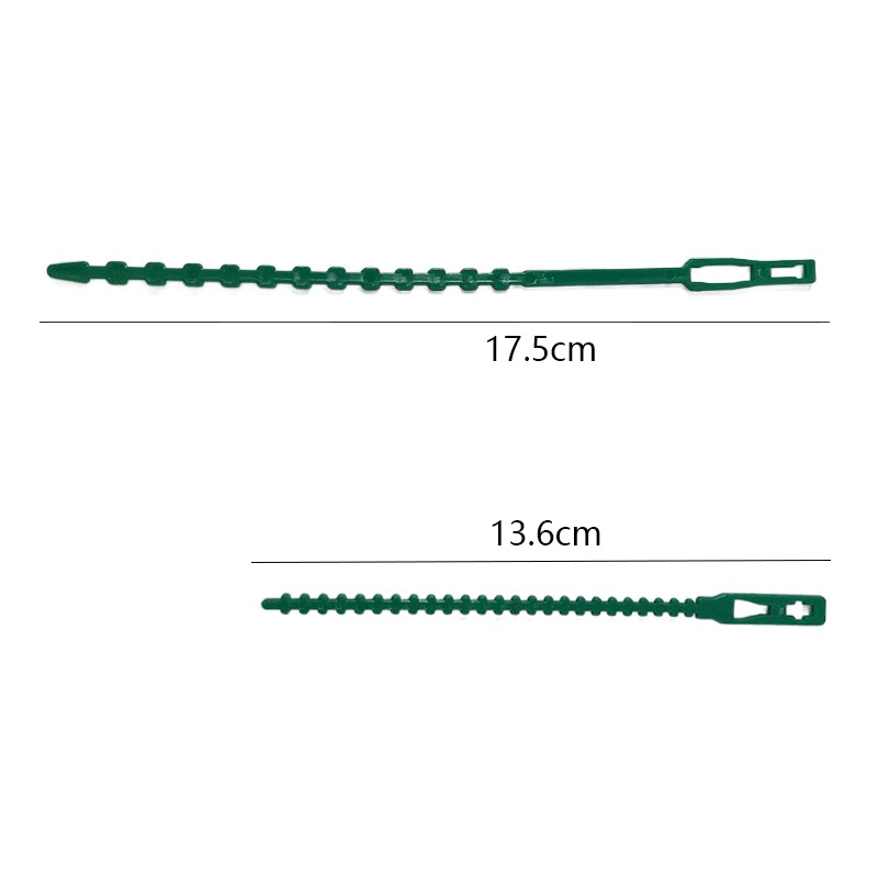 50 multi-functional ties fish bone spurs green ties garden fixed line gardening fish bone ties cable factory