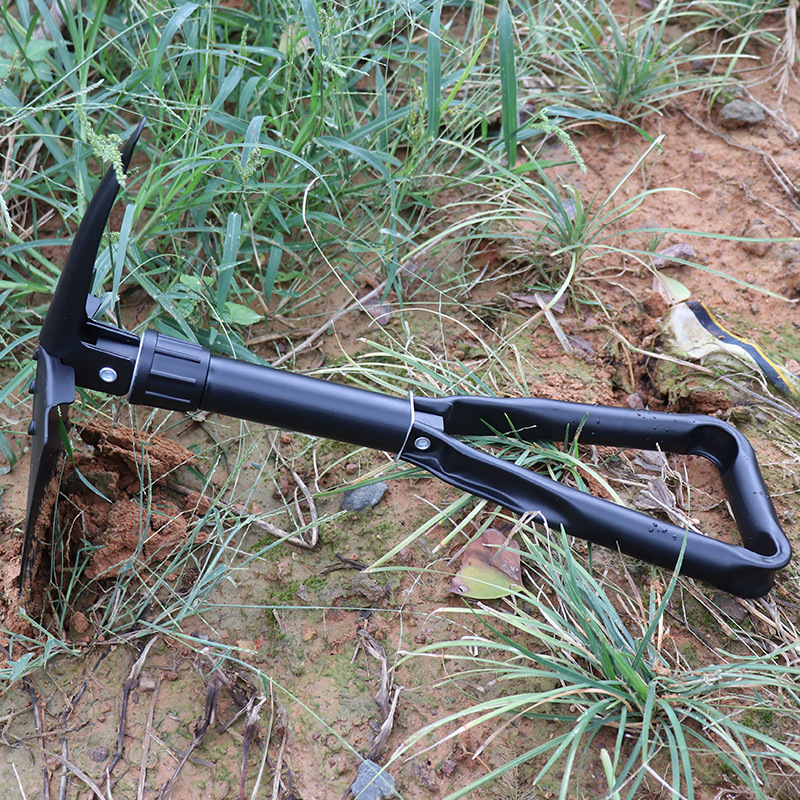 Engineer shovel multi-functional shovel large folding shovel military portable hoe digging outdoor fishing shovel car