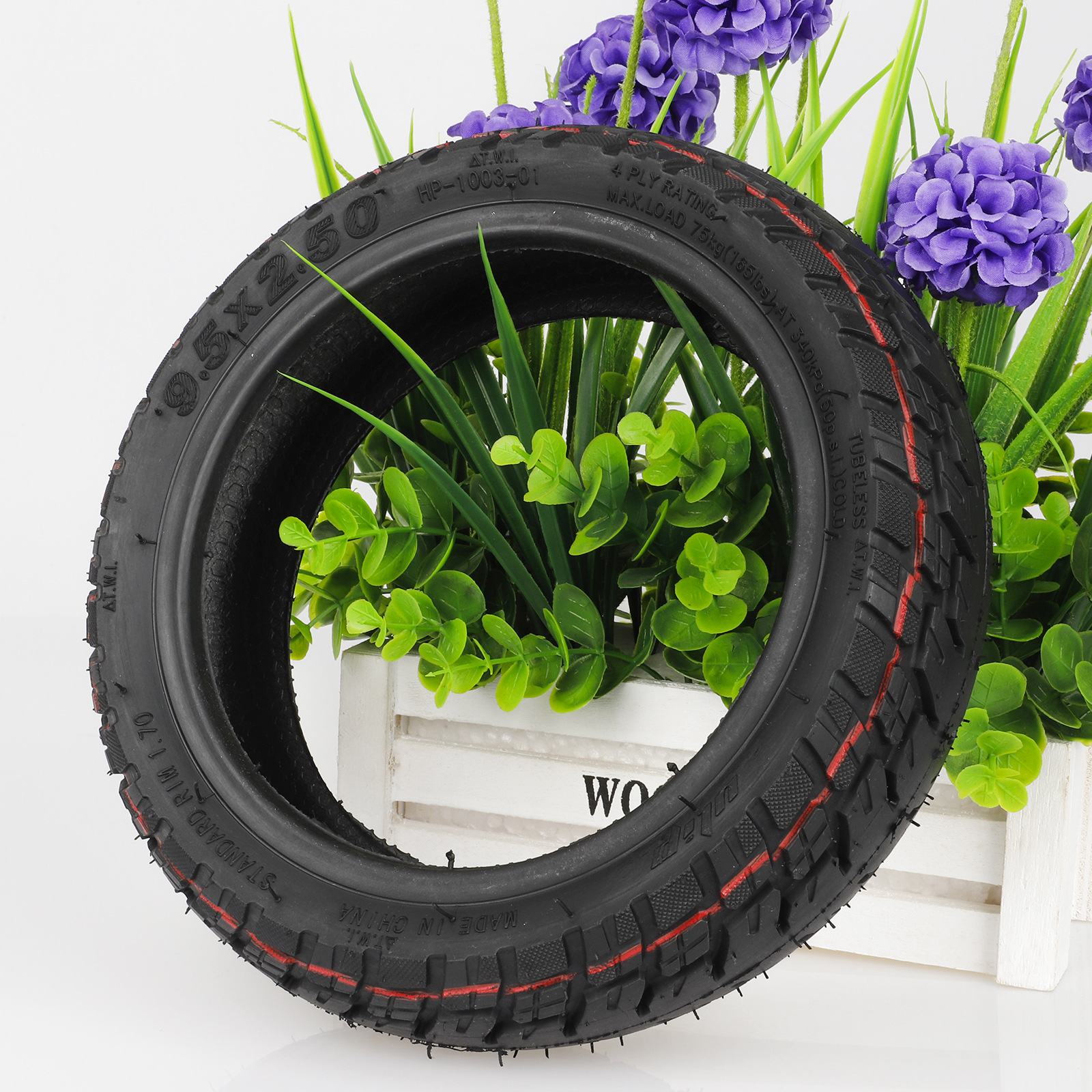Ulip9.5 * 2.50 off-road vacuum tire Mavericks KQI3 electric scooter 9.5 inch off-road vacuum front and rear tires