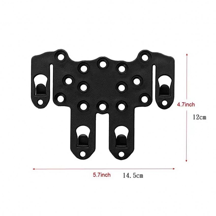 Tactical Vest Outdoor CQC Chest Hanging Tactical Vest MOLLE Chest Hanging Chest Hanging Board Airplane Piece Home Supply