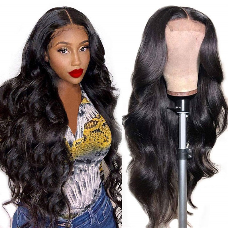 FB European and American new front lace wig ladies cross-border long curly hair big wave curly hair chemical fiber headgear wigs