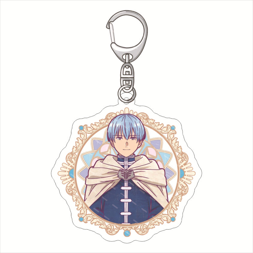 Foiled flilian acrylic keychain flilian flylen schutl Haita acrylic pendant