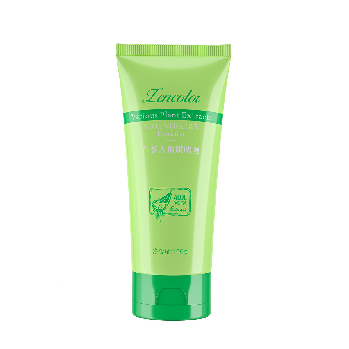 Zhengcai Aloe Exfoliating Exfoliating and Exfoliating Gel Deep Cleansing Face Gentle Face Scrub Body Rubbing Mud