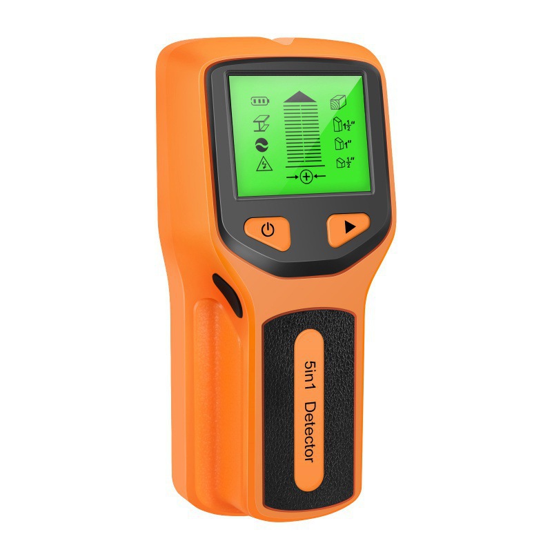 HW430 new 5-in-1 wall detector detector handheld wall metal wood wire and cable detector