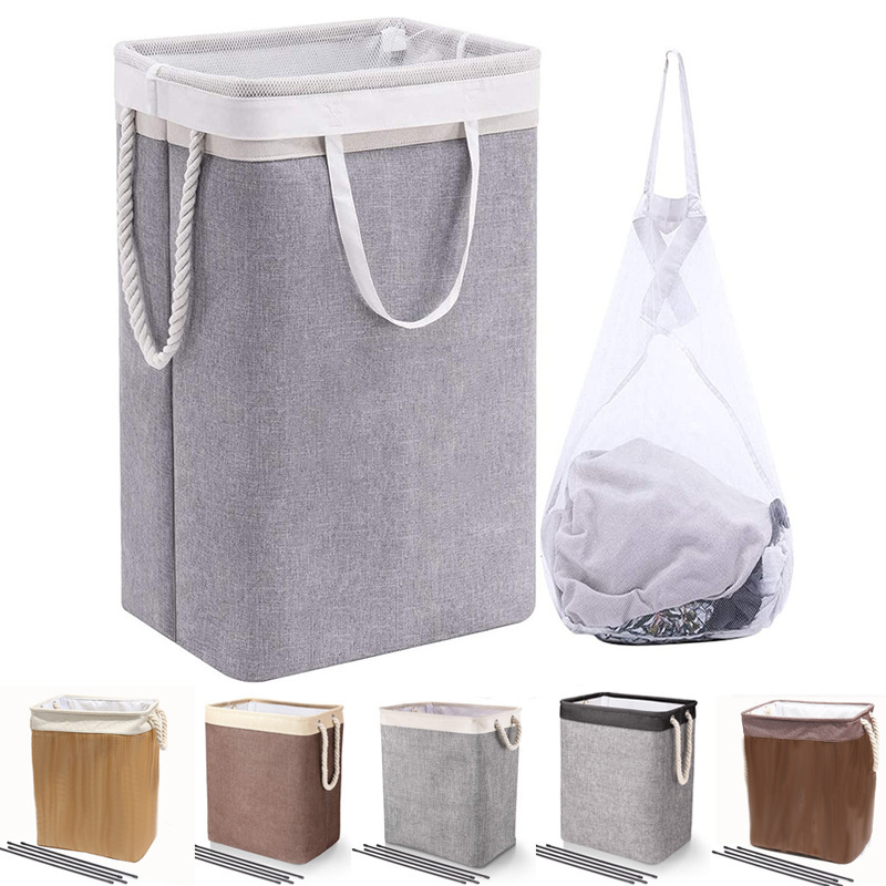 Bathroom dirty clothes basket dirty clothes storage basket laundry basket clothes storage dirty clothes basket fabric storage bucket