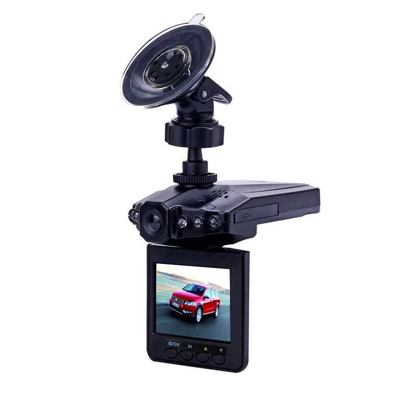 Cross-border car-carrying aircraft head driving recorder standard definition 1080p wide-angle rotatable car insurance gifts