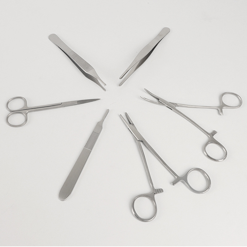 Surgical suture training bag suit medical student simulation silicone pad skin practice tool wound suture practice