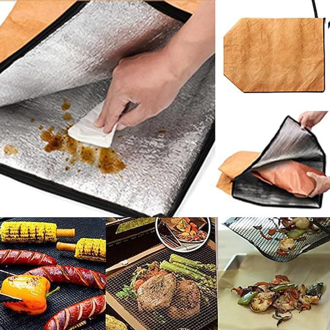 BBQ Heat Preservation Bag Meat Heat Insulation Storage Bag Recycling BBQ Blanket Meat Resting Bag