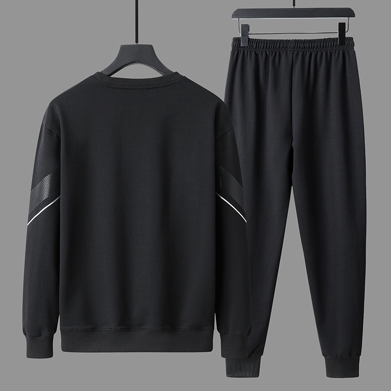 2023autumn Spring and Autumn new sports suit men's fashion sweater handsome comfortable fashion brand fashion two-piece suit