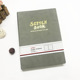 A5 gray PU leather soft sketchbook-S003