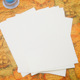 A5 white blank letter paper 1 piece
