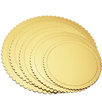 Round Cake Boards 6 8 Inch Food Packaging Trays Corrugated Cardboard Cake Bases Wholesale Price