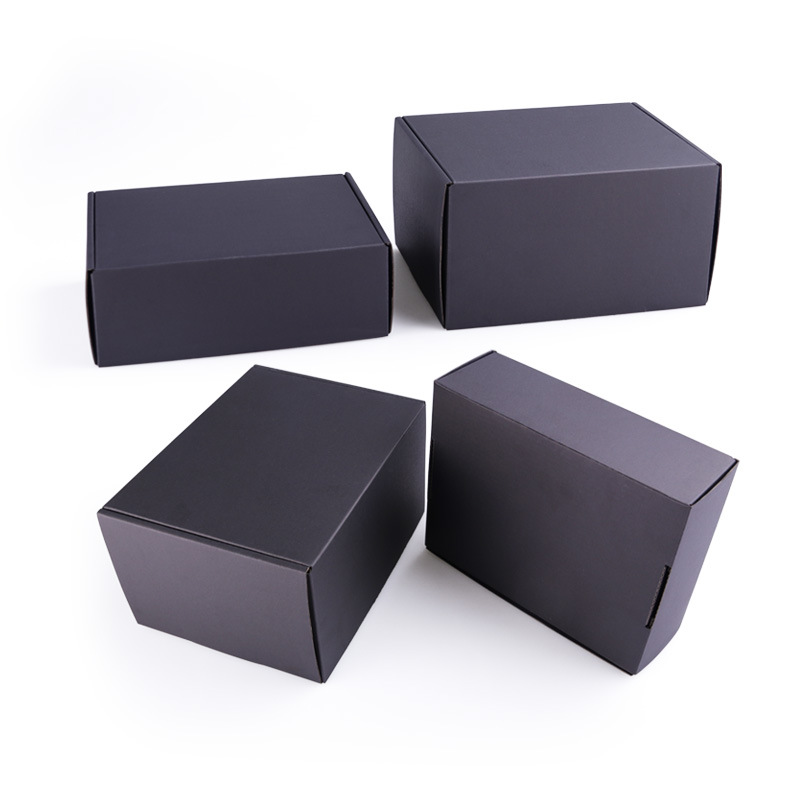 Spot black special hard Aircraft box  for oversized clothing packaging box color aircraft box can be printed logo