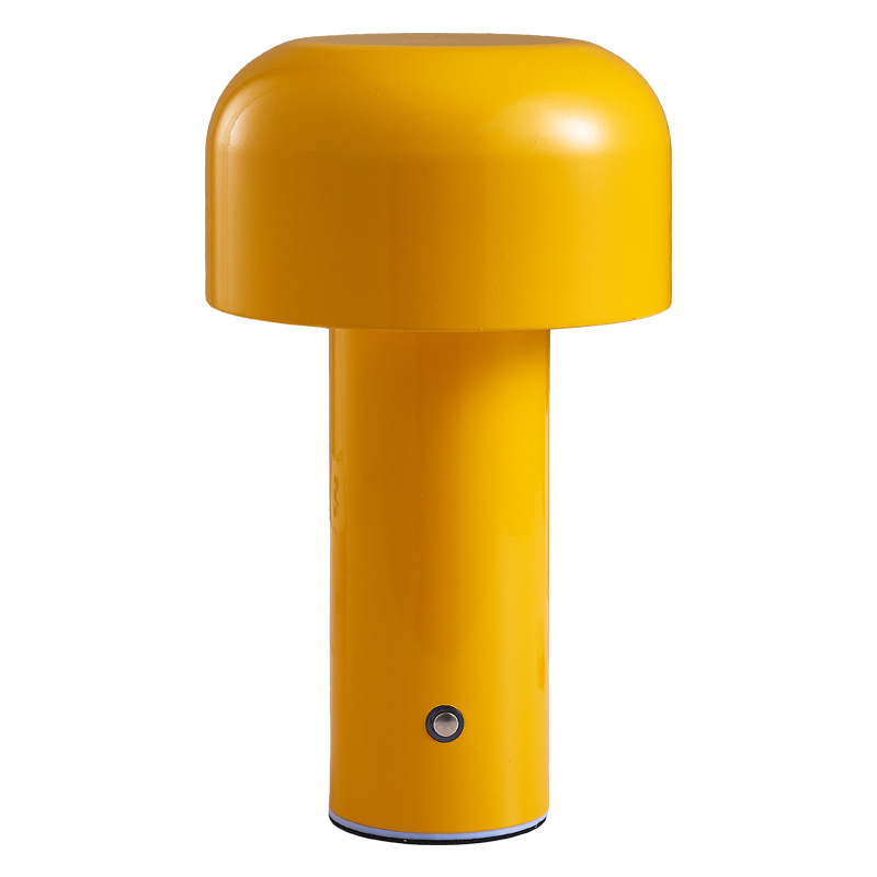 Creative Mushroom Table USB Charging Touch Decorative Table Lamp Bar Qingba Cafe Decorative Table Lamp Metal Night