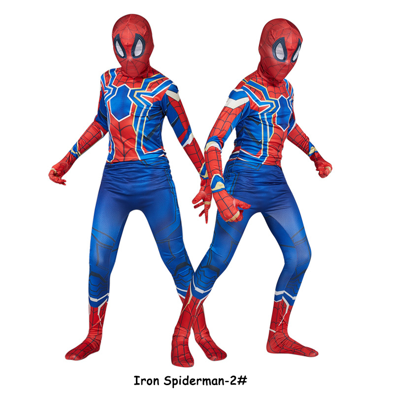 Spider-Man Leotard Jumpsuit Myers cos Expedition Kids Anime cosplay Costume