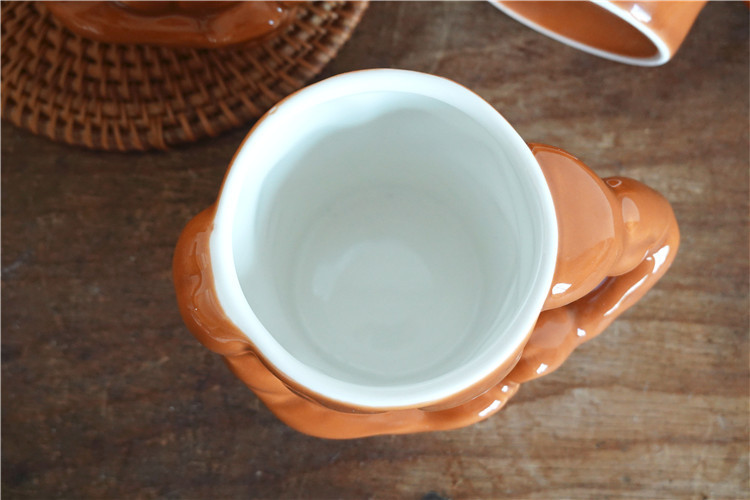 Men's Cup Muscle Cup Ceramic Mug Creative Personality Cup Coffee Cup Ceramic Cup Men's Large Capacity Cup_voghion.com