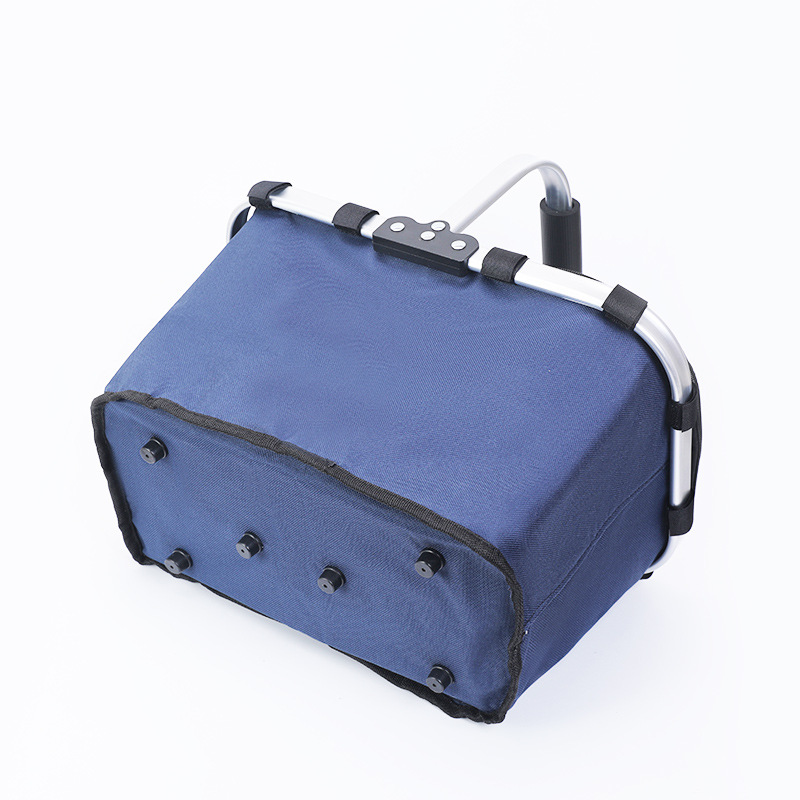 Picnic Basket outdoor ice bag folding insulation bag portable shopping basket Bento fast food takeaway insulation basket