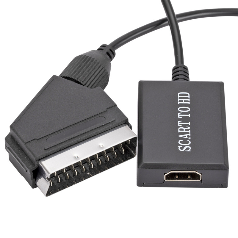 HD scart to hdmi converter scart to hdmi adapter cable video cable 1080P converter