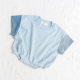 Korean-style Newborn Bodice 2023 New Baby Climbing Suit Baby Triangle Bag Fat Clothes Short-sleeved Summer Clothes
