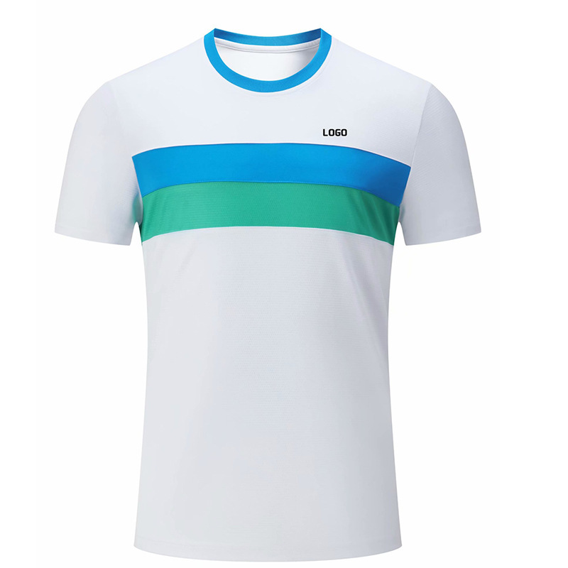 2021 Korean Badminton Clothing Quick-drying Breathable Couples Sweat-absorbent Short-sleeved Top Children's Summer Breathable Competition