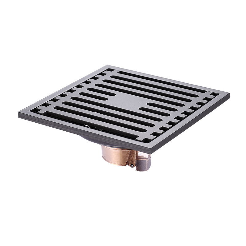 304 stainless steel gun Ash large displacement floor drain hotel balcony insect-proof deodorant anti-blocking toilet shower room floor drain