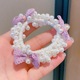 34# purple pearl bow