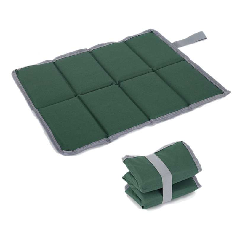 Wholesale Outdoor Cushion Oxford Cloth Thickened 20% Fold Portable Moisture-proof Mat Single Person Park Picnic Folding Small Cushion