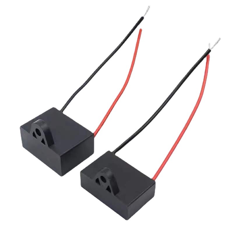 Fan Fan Motor with Wire Capacitor CBB61 Fan Capacitor