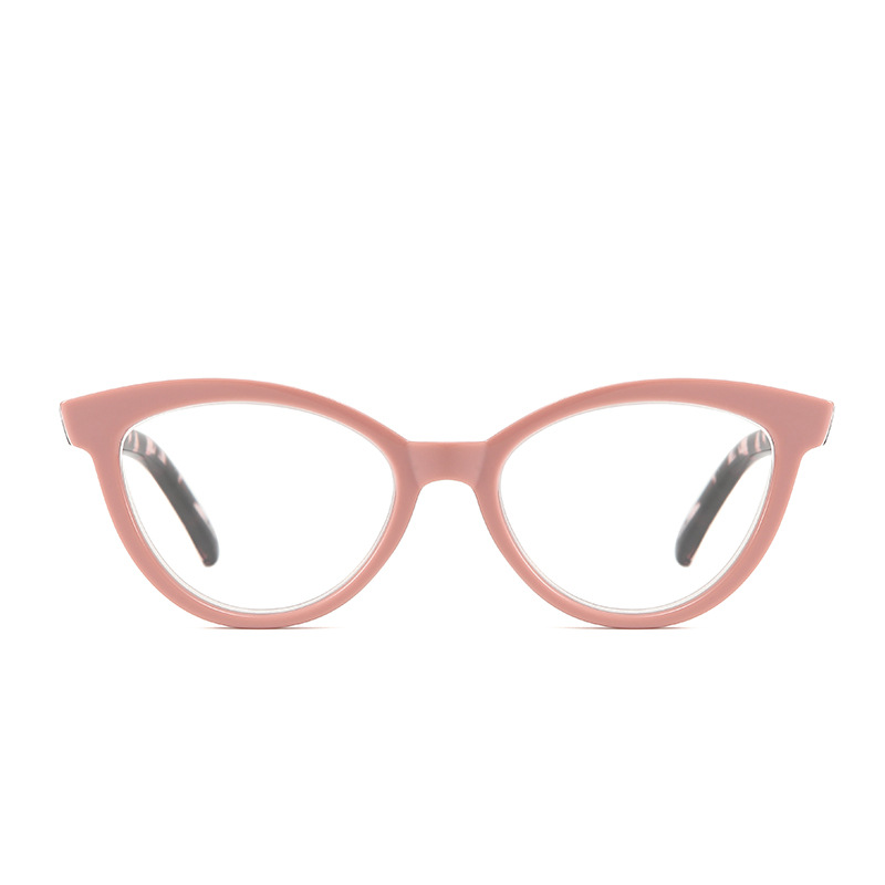 Fashion Cat's Eye Presbyopia Glasses Women's Personalized Large Frame Spring Leg Presbyopia Glasses High-end HD New Presbyopia Glasses Women
