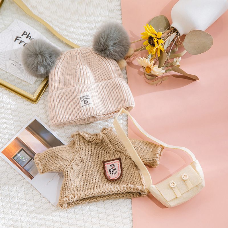 Cyber Celebrity Hyaluronic Acid Duck Clothes Accessories Hyaluronic Acid Duck 30cm Hat Set Accessories Yellow Duck Accessories