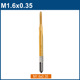 M1.6 * 0.35 TiN coating