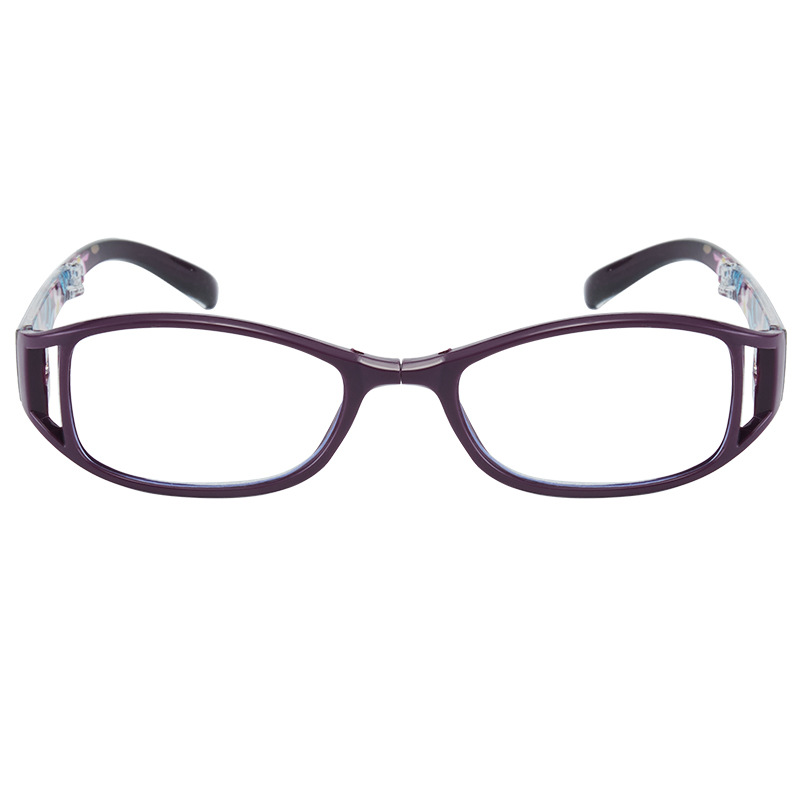 Presbyopia Glasses Women's Anti-blue Light Anti-fatigue Fashion Ultra-light HD Folding Old Light Elegant and Comfortable for Middle-aged and Elderly