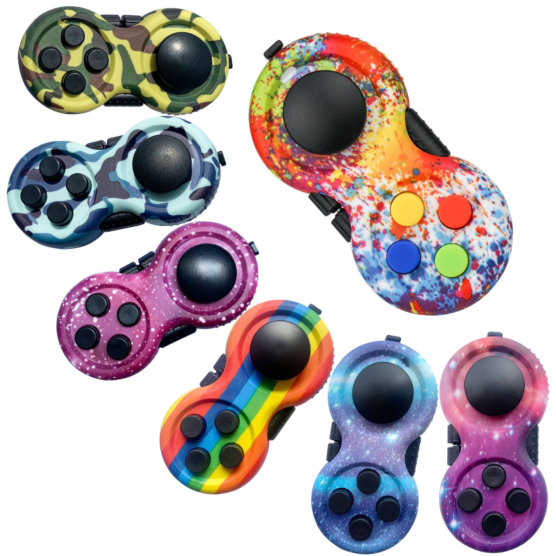 Декомпрессионная ручка FT04 Fidget Pad декомпрессионный кубик Рубика декомпрессионная игрушка четырех поколений геймпад декомпрессионная ручка