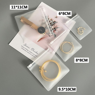 Earrings Bracelet EVA Jewelry Bag Storage Pack Portable Zipper Buckle Dustproof Finishing Thickened No Yellow No Hard