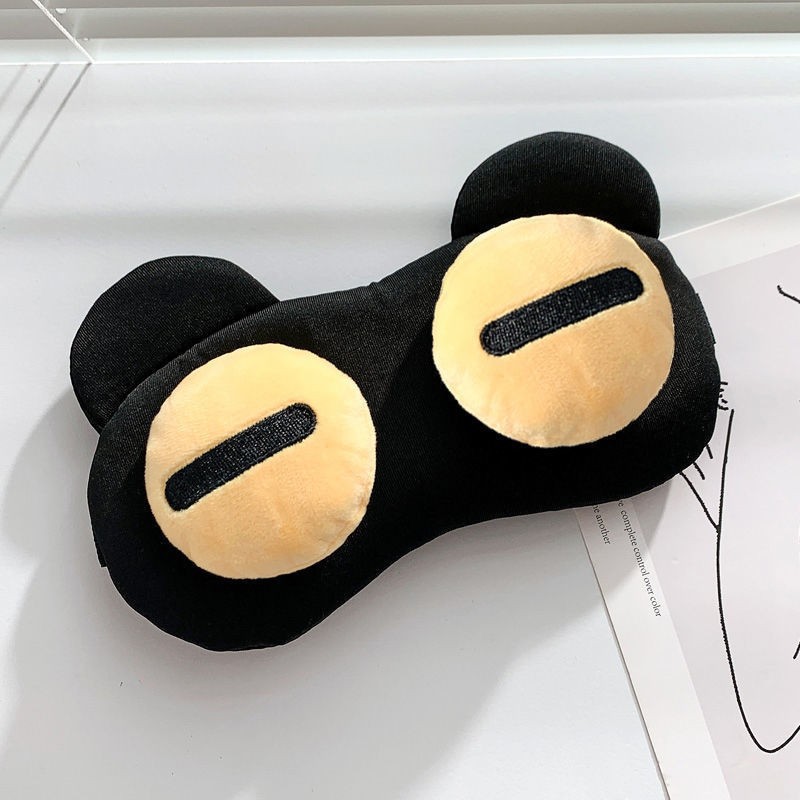 2022 summer new deep sleep shading cute cartoon fashion travel breathable explosion eye mask wholesale manufacturers
