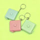 1.5 meters North European style Square key chain automatic telescopic ruler Mini small tape measure measuring garment tape measure measuring body three-way ruler