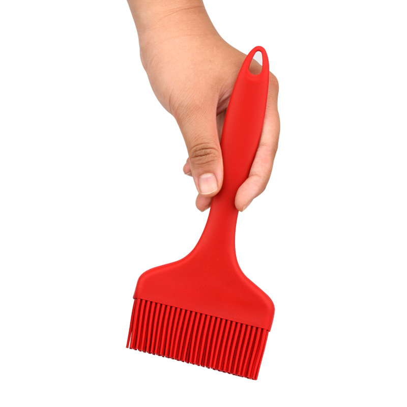 Extra Large silicone barbecue brush wide mouth Oil Brush food grade Brush sauce brush cake shop baking brush factory wholesale