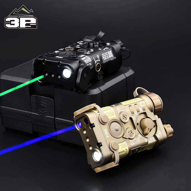 3PS Wardson L3-NGAL full metal version red green laser indicator blue laser IR full function lighting